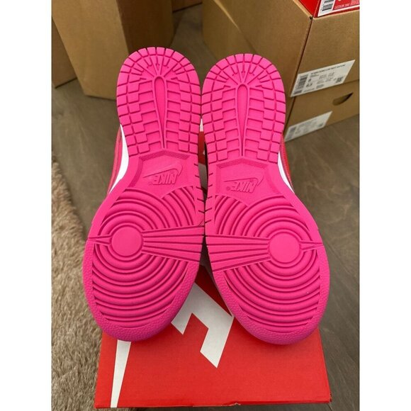 Nike dunk low hyper pink / white - Picture 6 of 11